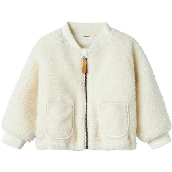 Lil'Atelier Coconut Milk Mariehøne Lajo Bomber Jakke - Str. 92