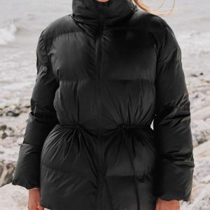 Neo Noir Jakke - Mayra Puffer - Black