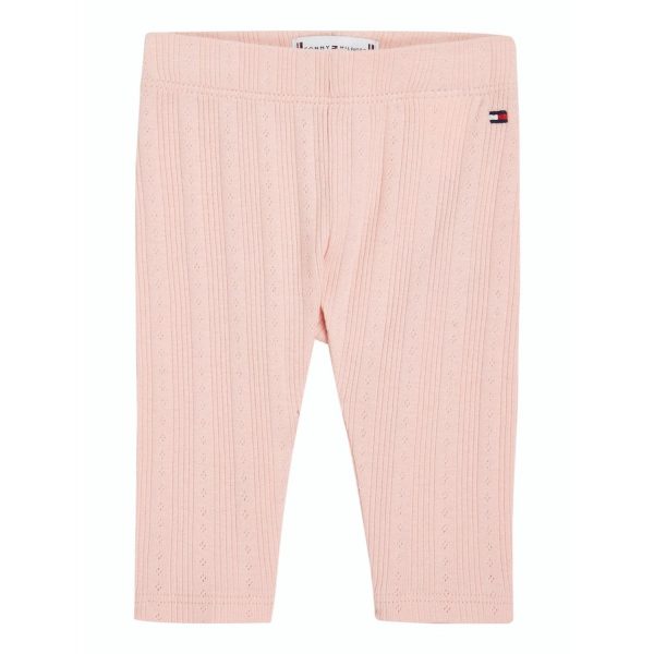 Tommy Hilfiger Soft Rose Flower Pointelle Legging - Str. 92