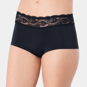 Triumph Lovely Micro shorts, sort, Størrelse: S, Dame