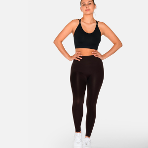 Zebdia Women Seamless leggings, brun, Størrelse: XS/S, Dame