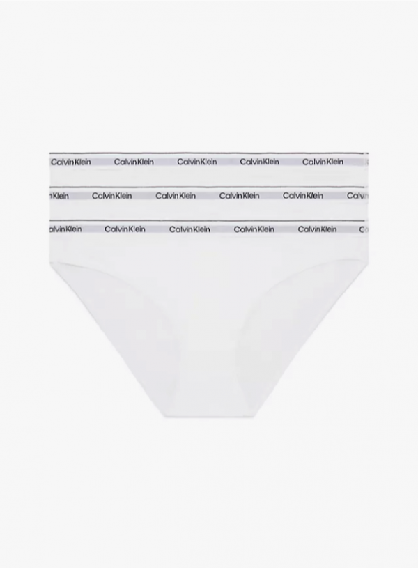 Calvin Klein Women 3-pack Bikini Qd5207e White/white/white-x-small