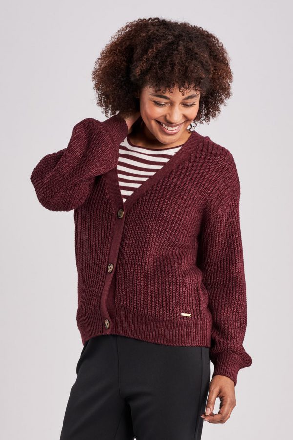 Cille Striktrøje Cardigan - U.S. Polo Assn - Kvinder - S