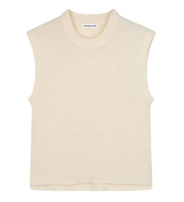 Designers Remix Vest - Strik - Uld/Polyamid - Verona - Cream