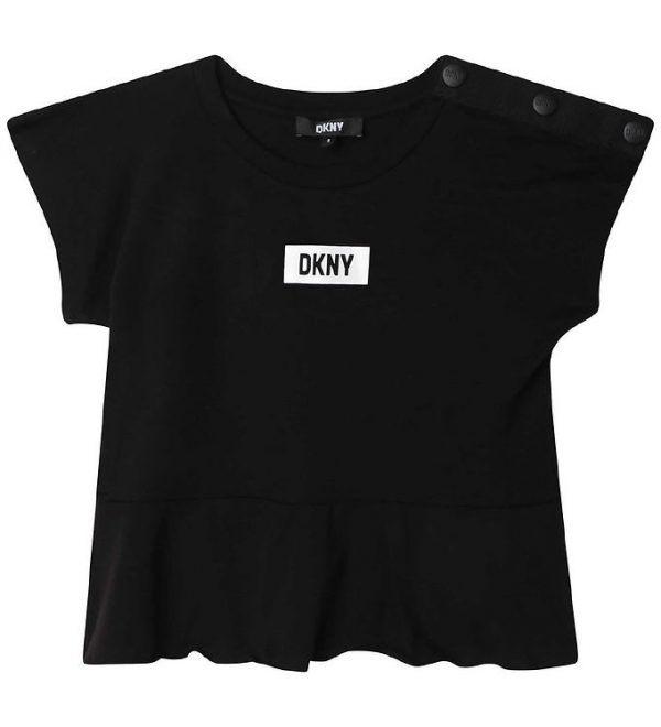 DKNY T-shirt - Sort m. Logo