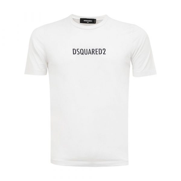 Dsquared2 Elegant Hvid Bomuld Top for Stylish Dame