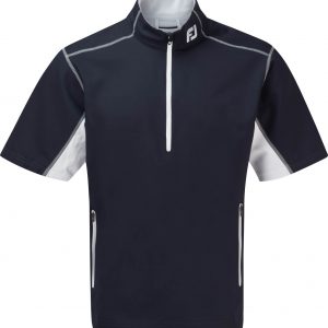 Footjoy Half-Zip S/S Windshirt Herre Jakke - Navy With White - Str. M