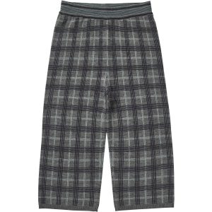 FUB Grey Melange Check Bukser - Str. 90