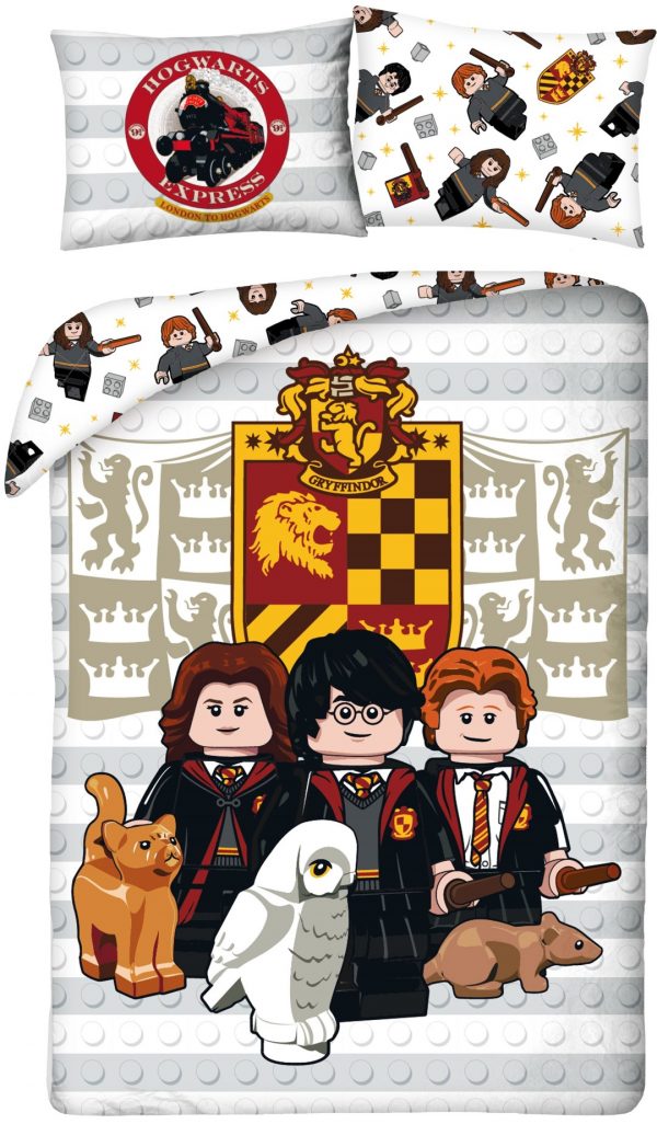 Lego Harry Potter Sengetøj 140 x 200 cm - 100 Procent Bomuld