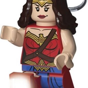 Lego - Nøglering Med Lys - Wonder Woman - Dc Comics