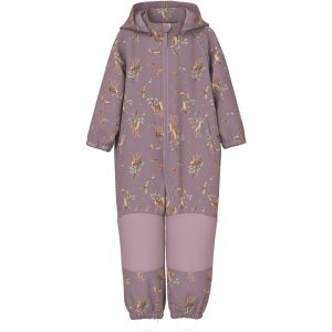 Name It Mauve Shadows Alfa08 Softshell Dragt AOP1 Noos - Str. 80