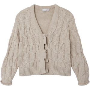 Name It Peyote Melange Kimmao Strik Cardigan - Str. 134-140