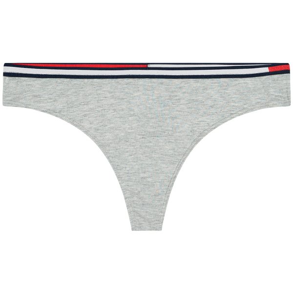 Tommy hilfiger String trusse, grå, Størrelse: L, Dame