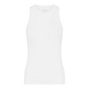 Urban Quest Bamboo Rib Tank top, hvid, Størrelse: XS, Dame