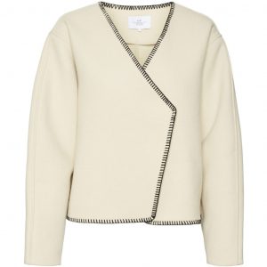 VERO MODA dame cardigan VMLENNA - Birch BLACK STITCH