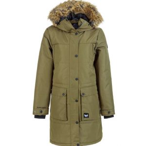 Whistler - Lizbeth - Parka jakke dame - Dark olive - Str. 38