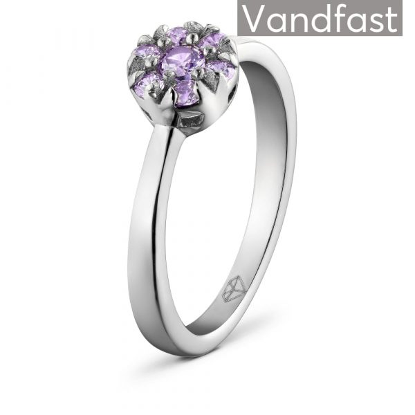 ANNEBRAUNER Flower Ring Violet - 66