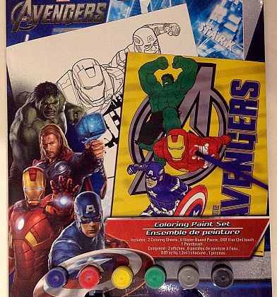 Avengers Assemble – Coloring Paint Set