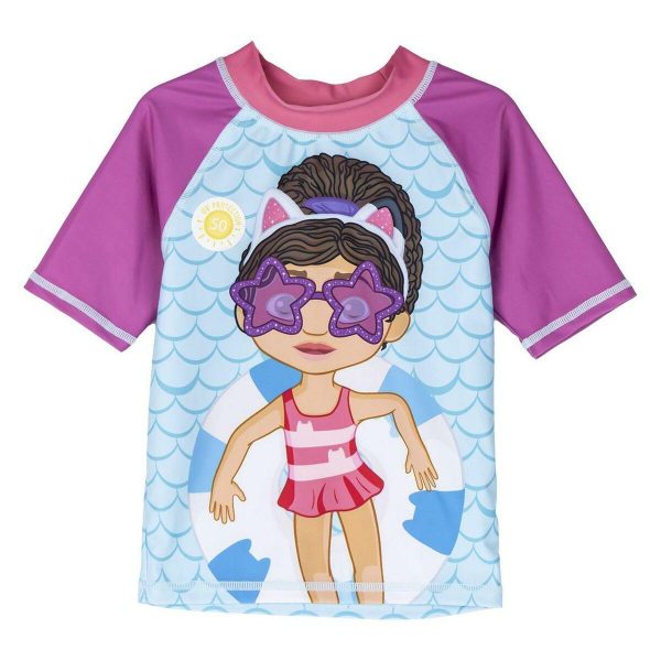 Bade T-shirt Gabby's Dollhouse 3 år