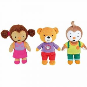 Bamse Jemini Lalou, Pilou & T'choupi 18 cm 19 cm