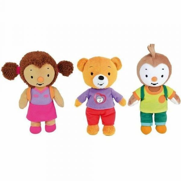 Bamse Jemini Lalou, Pilou & T'choupi 18 cm 19 cm