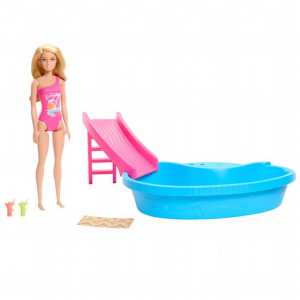 Barbie Pool med Dukke