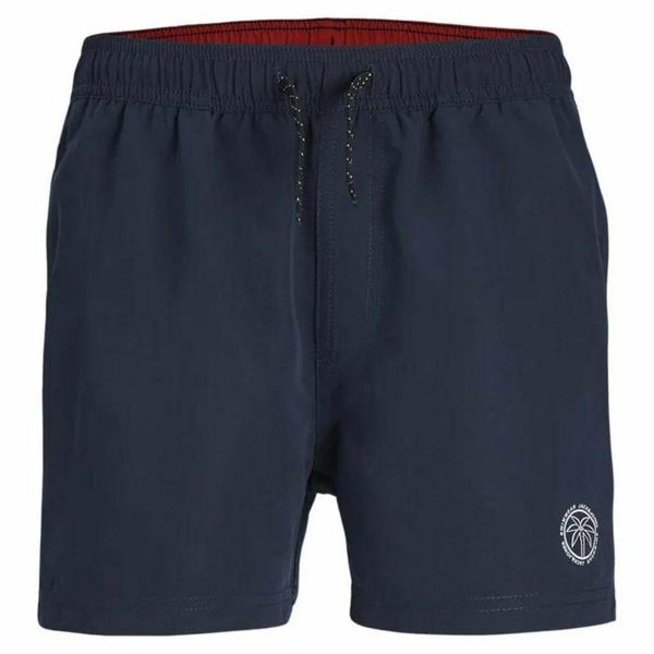 Børne Badetøj Jack & Jones Jjswim Solid Ly Marineblå 140 cm