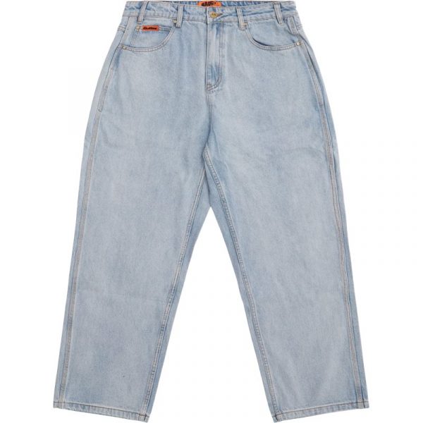 Butter Goods Baggy Denim Jeans Blå