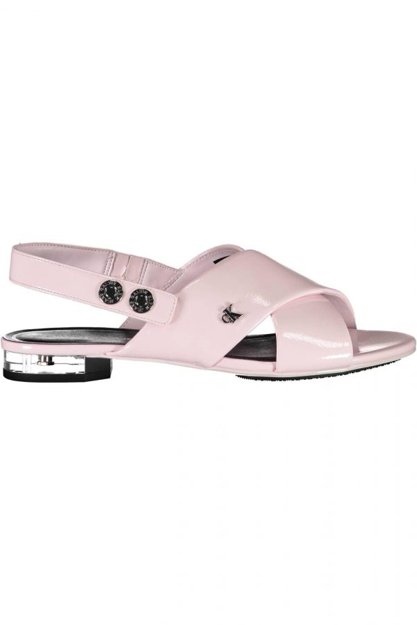 Calvin Klein Pink Polyethylene Dame Sandal