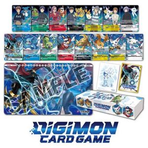 Digimon Card Game - PB17 - Adventure 02: The Beginning Set (Playmat, Promokort, Sleeves, Storage Box)