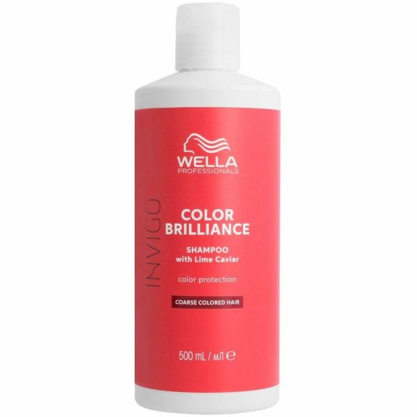 Farvebevarende shampoo Wella Invigo Color Brilliance 500 ml Tykt hår