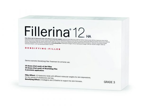 Fillerina 12HA Dermo-Kosmetisk Filler-Kur Grad 3, 2x30ml.