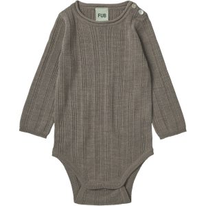 FUB Hazel Melange Baby Rib Body - Str. 62