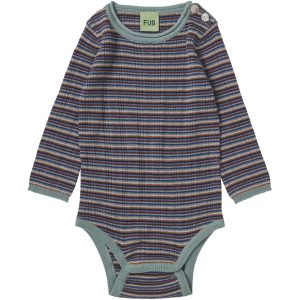 FUB Multi Stripe Baby Rib Body - Str. 68