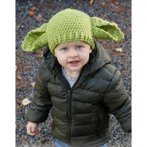 Green Ears by DROPS Design - Hue Hækleopskrift 1/2 år - 7/8 år - 1/2 år