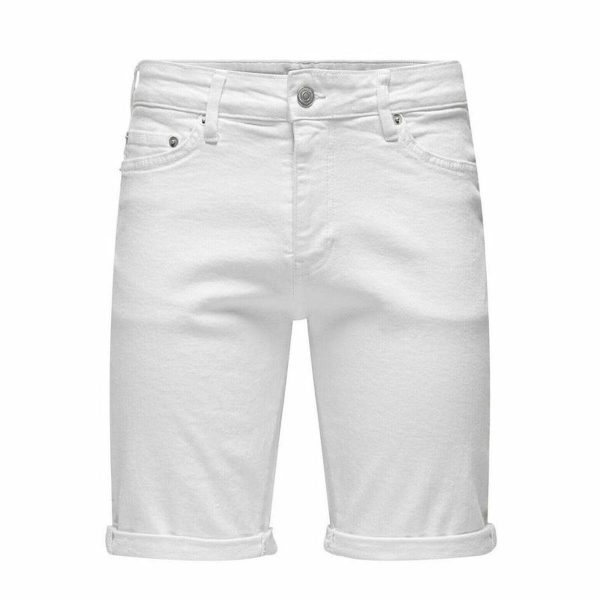 Herre Shorts Only & Sons Onsply 9297 White Hvid M