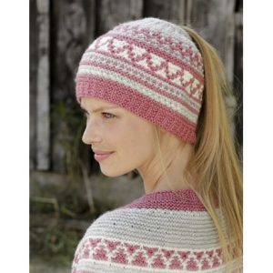 Hint of Heather HatÂ by DROPS Design - Hue Strikkeopskrift str. S/M - L - Small/Medium