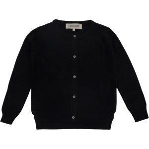 HOLMM Black Molly Cashmere Strik Cardigan - Str. 3 år