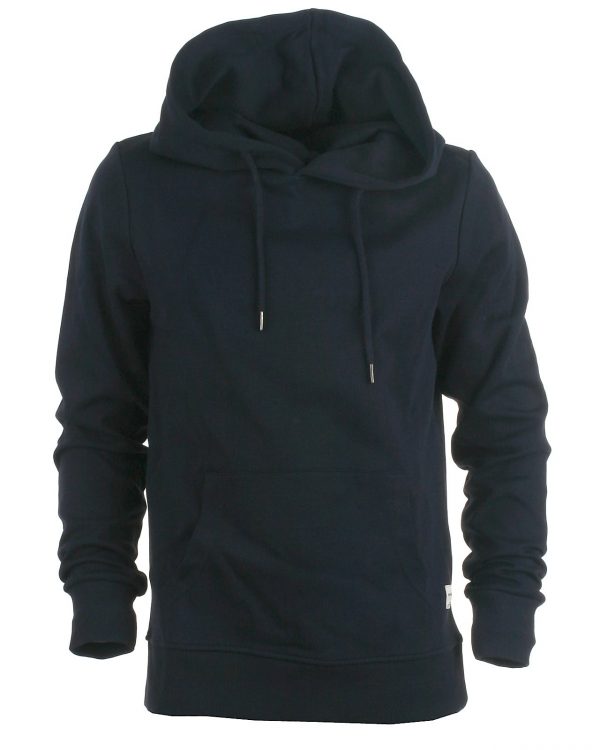 Jack & Jones hood sweat, Basic, navyblazer - 176 - S+ - 36