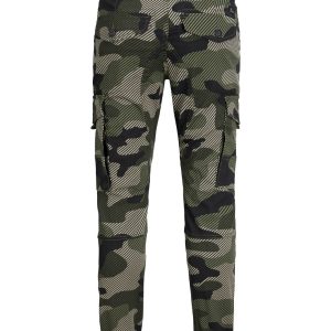 Jack & Jones JR cargo bukser, Lake, army - 116 - 6år