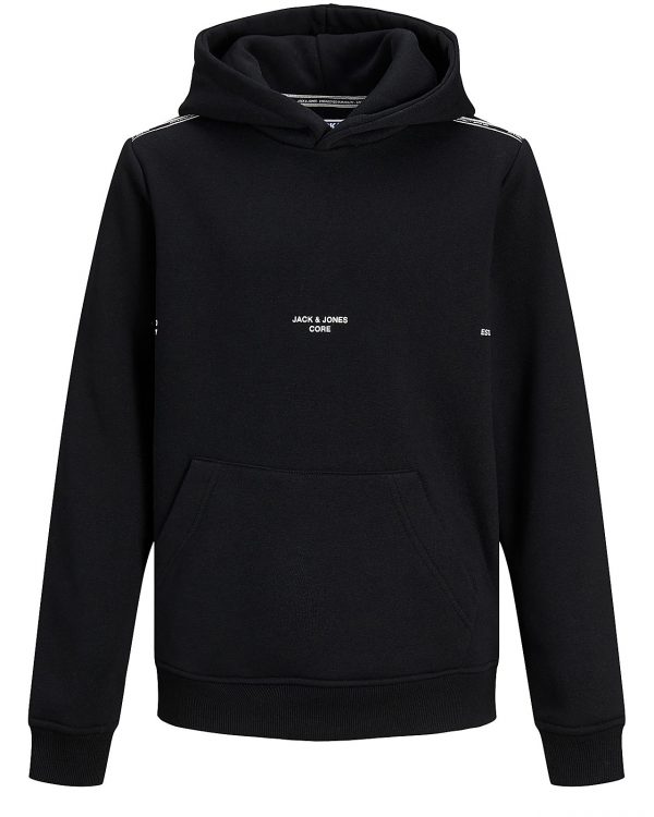 Jack & Jones JR hood sweat, Homie, black - 140 - 10år