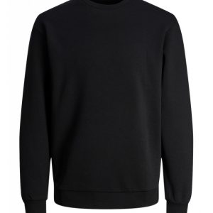 Jack & Jones Junior crew sweatshirt i sort til drenge