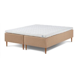 Jacobsen Plus Beds Classic Box seng, Sand (180 x 200 cm, Medium/medium)