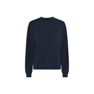 JBS of Denmark FSC-bambus sweatshirt med badge navy til kvinder