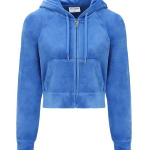 Juicy Couture Cardigan - Velour - Ultramarine