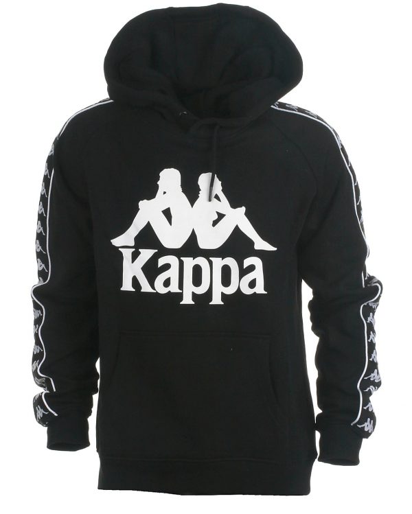 Kappa hood sweat, Banda Bzaba, sort - 140 - 10år