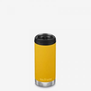 Klean Kanteen TKWide Drikkekop/-flaske - Café Cap - 355ml - Marigold