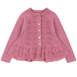 Konges Sløjd Cardigan - Strik - Cabby - Powder Pink