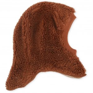 Konges Sløjd Fleece Teddy Elefanthue Russet - Str. 12-18 mdr