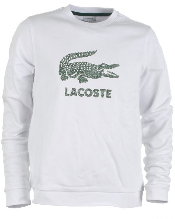 Lacoste sweatshirt, white - 176 - 16år